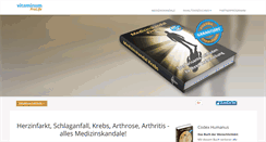 Desktop Screenshot of medizinskandale.com