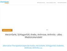 Tablet Screenshot of medizinskandale.com